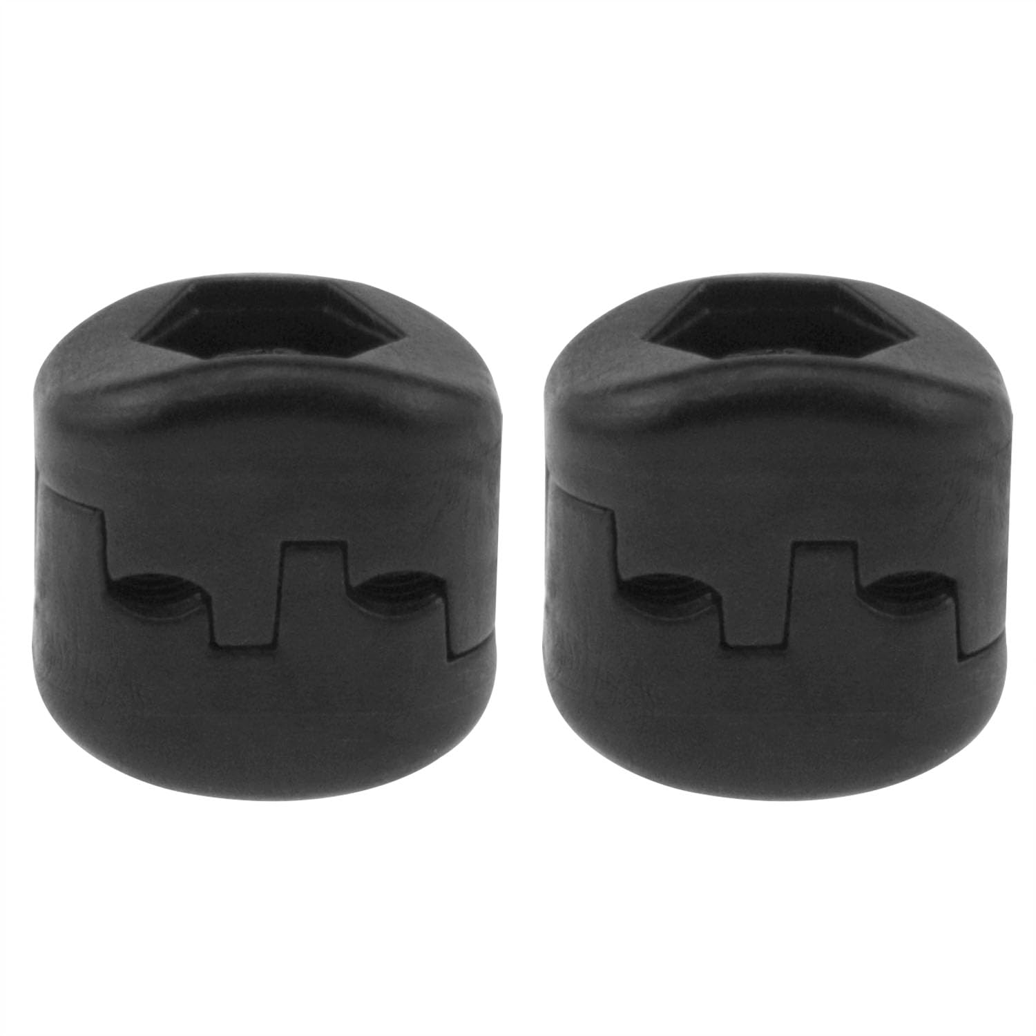 PIYANYO Bow Buckle Drop Away Bow Rest Clip Buckle Plastic Outdoor Archery Hunting Shooting Adjustment Bow String Accessories Black 2PCS