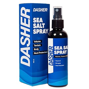 Dasher (Frozz) Sea Salt Spray - Hair Volume, Texture, Smooth Hair - With Bhringraj, Vitamin E - Hair Styling 100ml