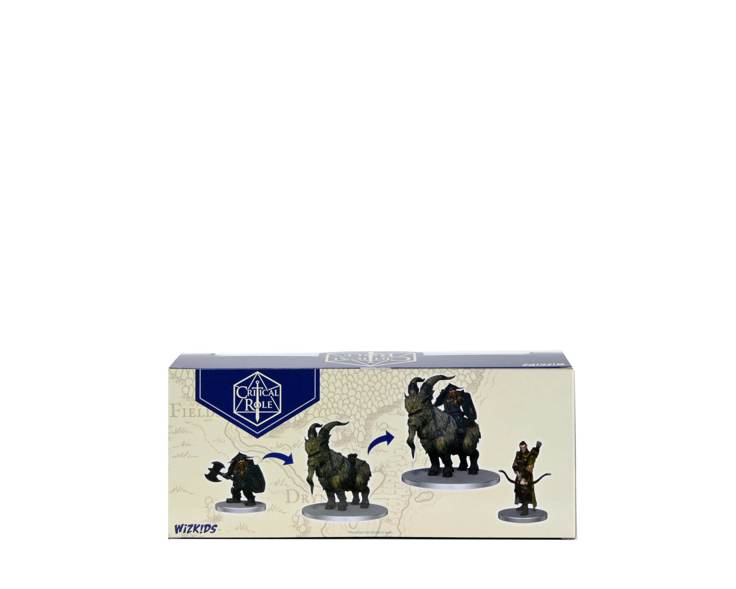 WizKids Personajes de Tal'Dorei Set 1: Papel crítico prepintado