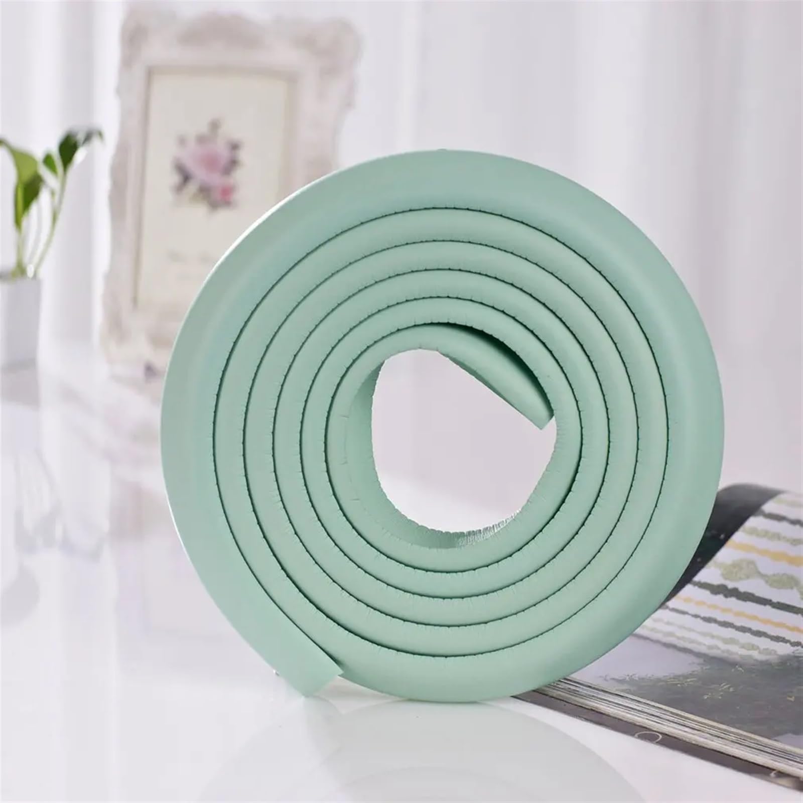 Protectores de Esquinas para mesas, Seguridad Infantil, Protectores de 2 Metros de Grosor, Funda para Muebles y escritorios, Cinta Protectora de Espuma, Protector de Bordes.