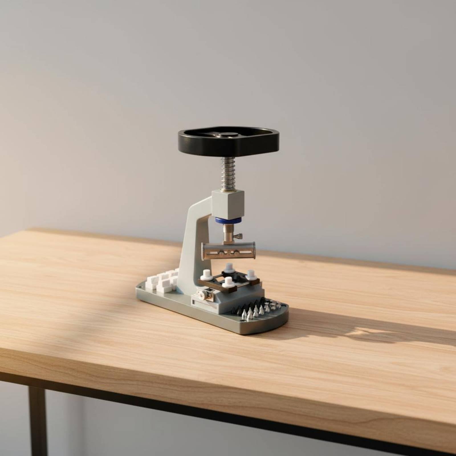 Abridor de Fondos de Reloj Quitafondos de Caja Soporte con Guía Puntas Compatibles con Múltiples Formas Control de Presión Preciso Metal Resistente