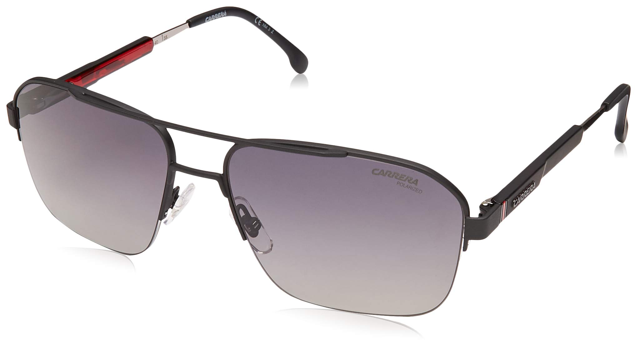 8028/S Sunglasses CA8028S-0SUB-WJ-5917 - Black Matte Black Frame, Gray Sf Pz Lenses, Lens