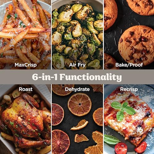 Image of Ninja Crispi Pro 6-in-1 Glass Air Fryer | 450F, Nontoxic, 6qt & 2.5qt Containers & Lids | Microwave, Freezer, Dishwasher Safe | Max Crisp, Air Fry, Bake, Roast, Recrisp, Dehydrate | Bone | AS101LG