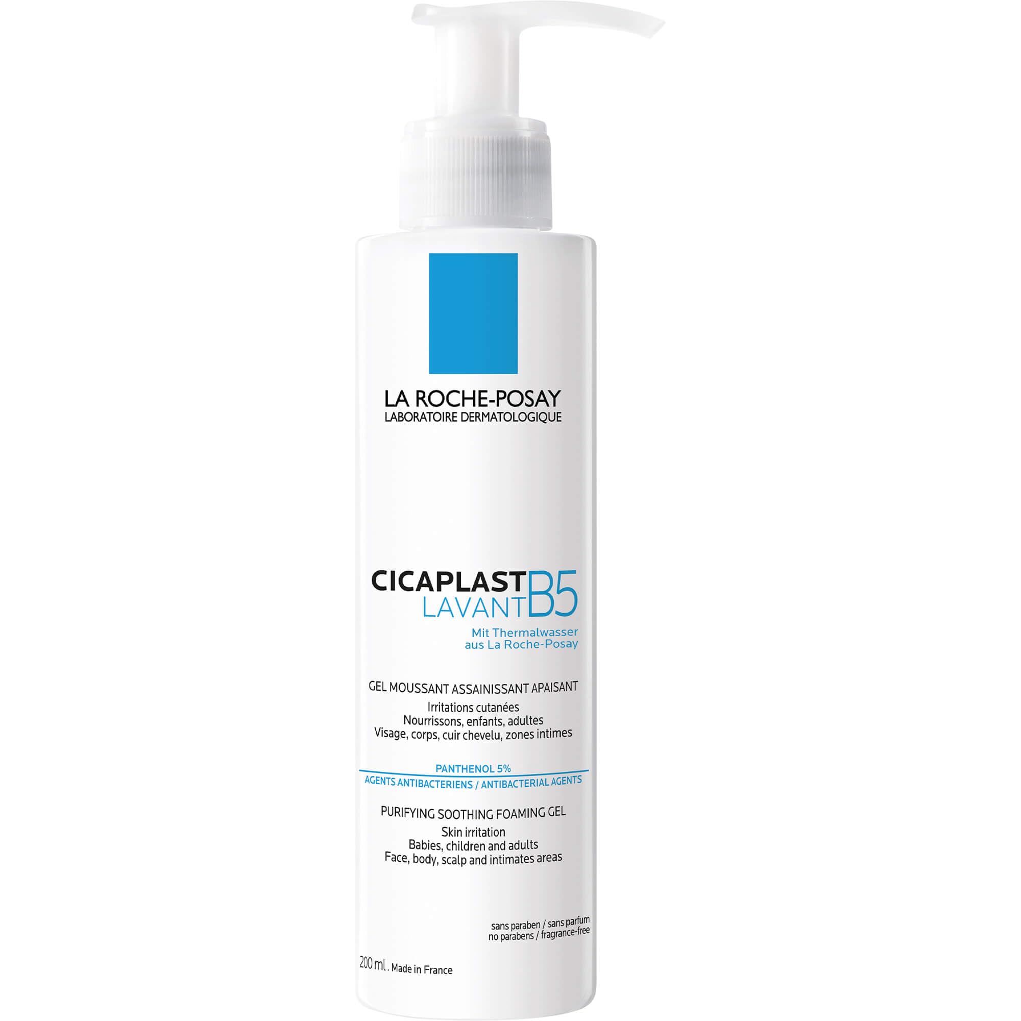 Laroche Posse Cicaplast Lavant B5 Purifying Soothing Foaming Gel 6.8 fl oz (200 ml)