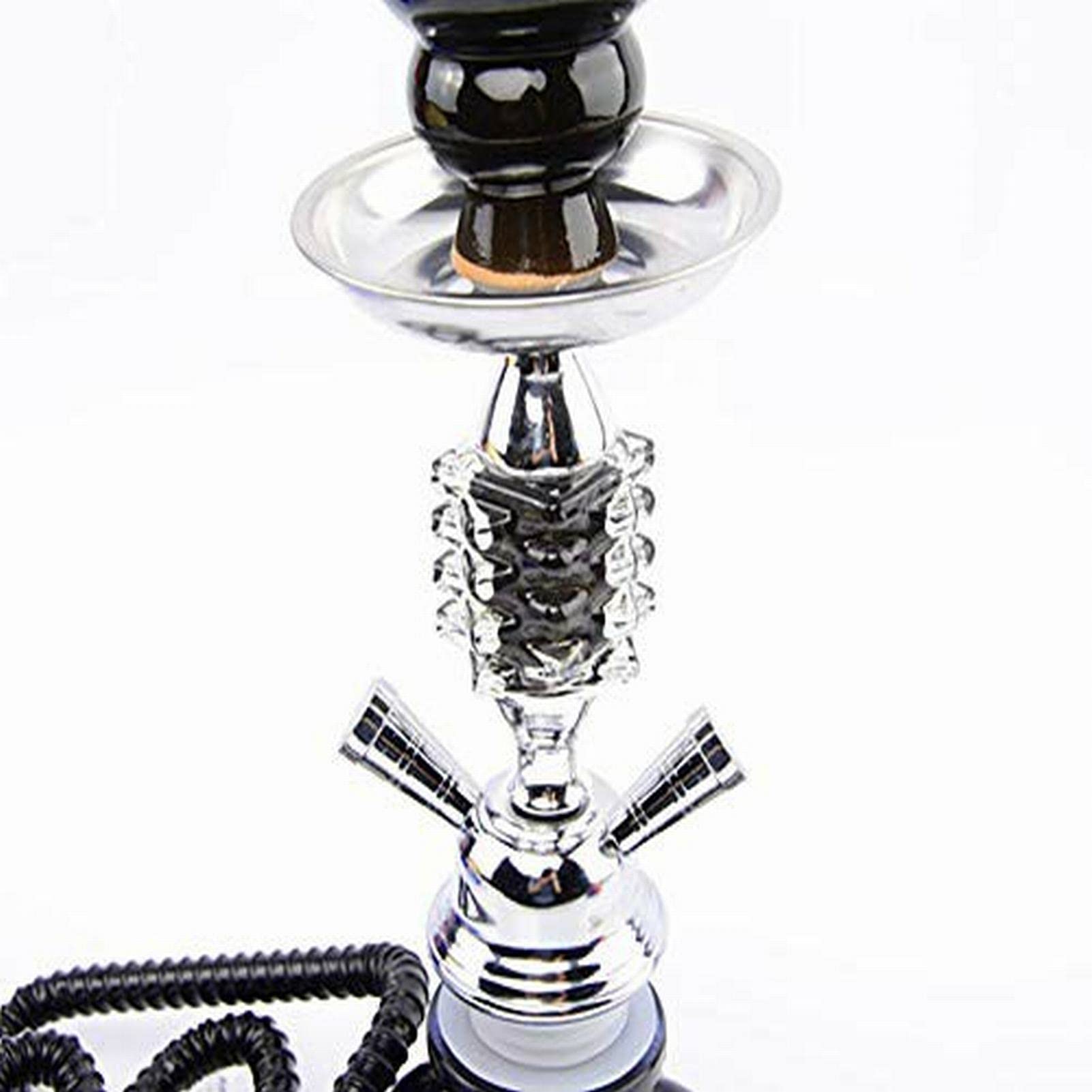 Luxury Modern Glass Shisha Hookah Portable Hookah Set Fácil De Desmontar Y Limpiar Adecuado Para Familias, Bares, Clubes, Bodas, Fiestas, Etc.