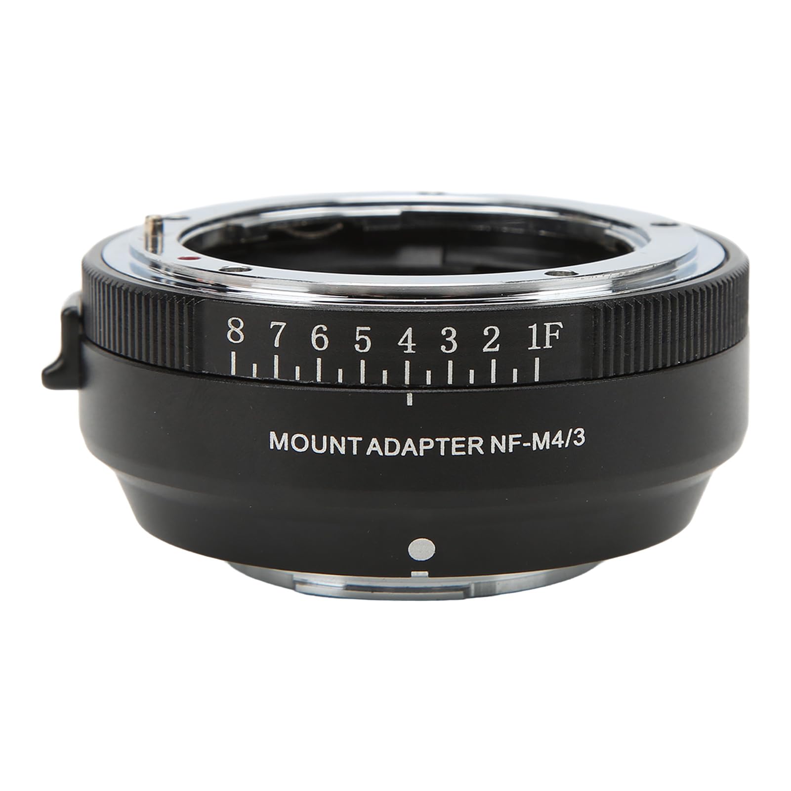 NF M4/3 Objektiv-Mount-Adapter mit Blenden-Einstellrad für AI-Mount-Objektiv an M4/3-Mount-Kamera