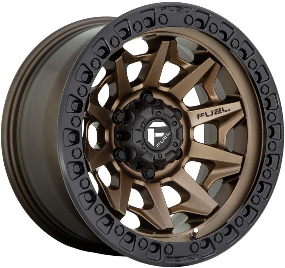 FUEL OFF-ROAD D696 COVERT 15X8, 5X5.5, 3.75, -19mm MATTE BRONZE BLACK BEAD RING – D69615808537 FUEL OFF-ROAD D696 COVERT 15X8, 5X5.5, 3.75, -19mm MATTE BRONZE BLACK BEAD RING – D69615808537