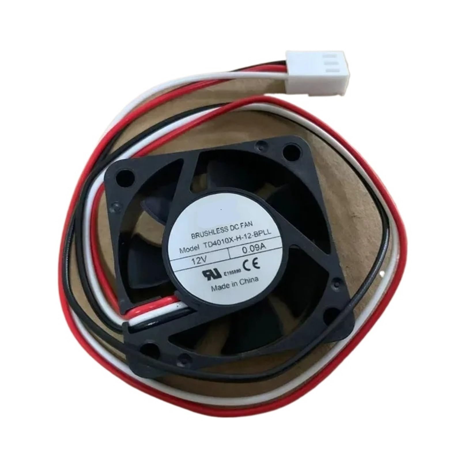 GJEXXPTST TD4010X-H-12-BPLL 4010 DC12V 0.09A 4CM 40mm*10mm 3-Wire Cooling Fan