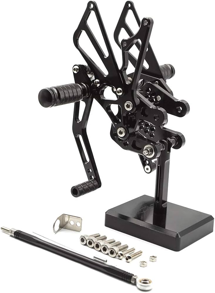 Amazon.com: FXCNC CNC K7 K8 Adjustable Motorcycle Rearset Foot