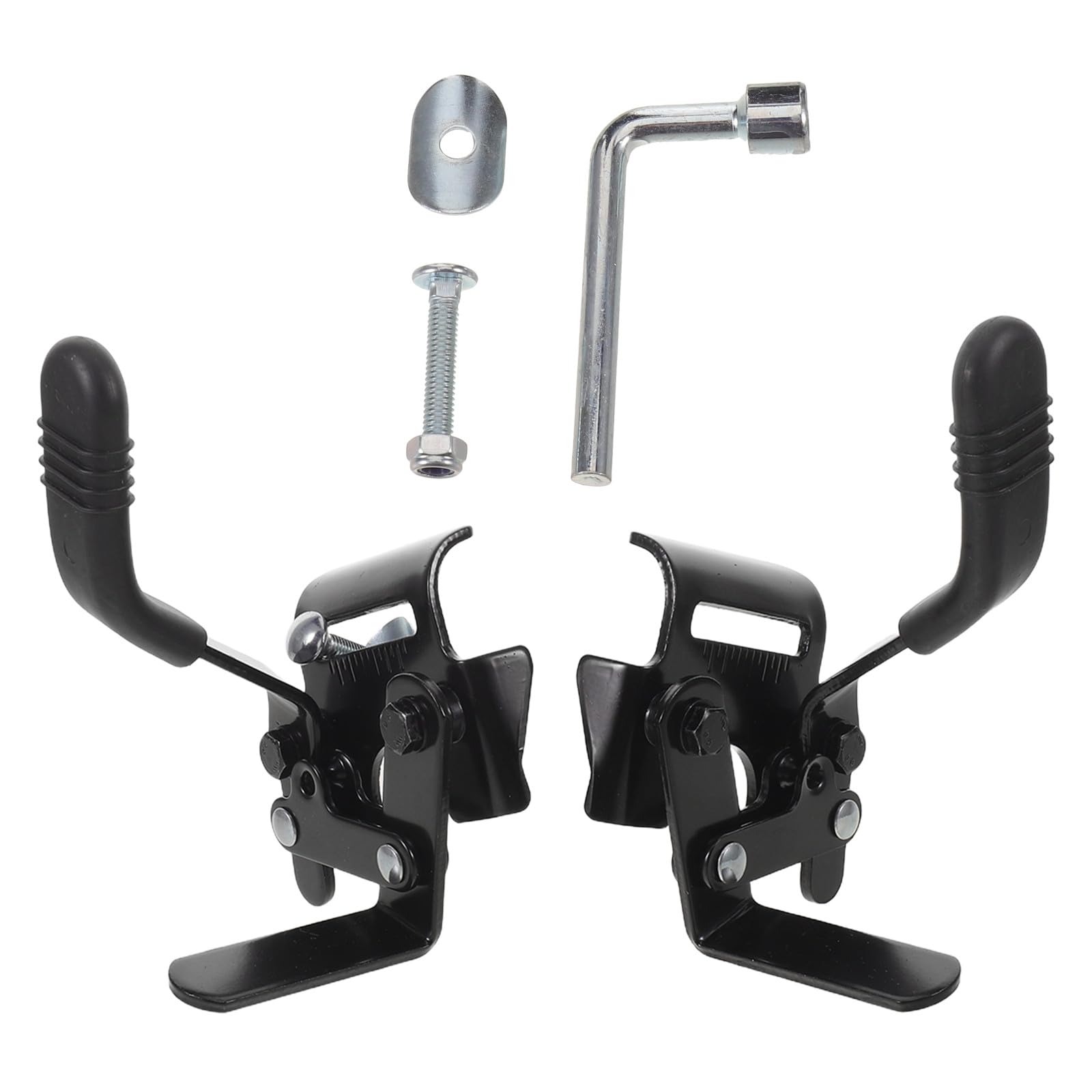 Gatuida 2 unidades de freno de mano universal para silla de ruedas,