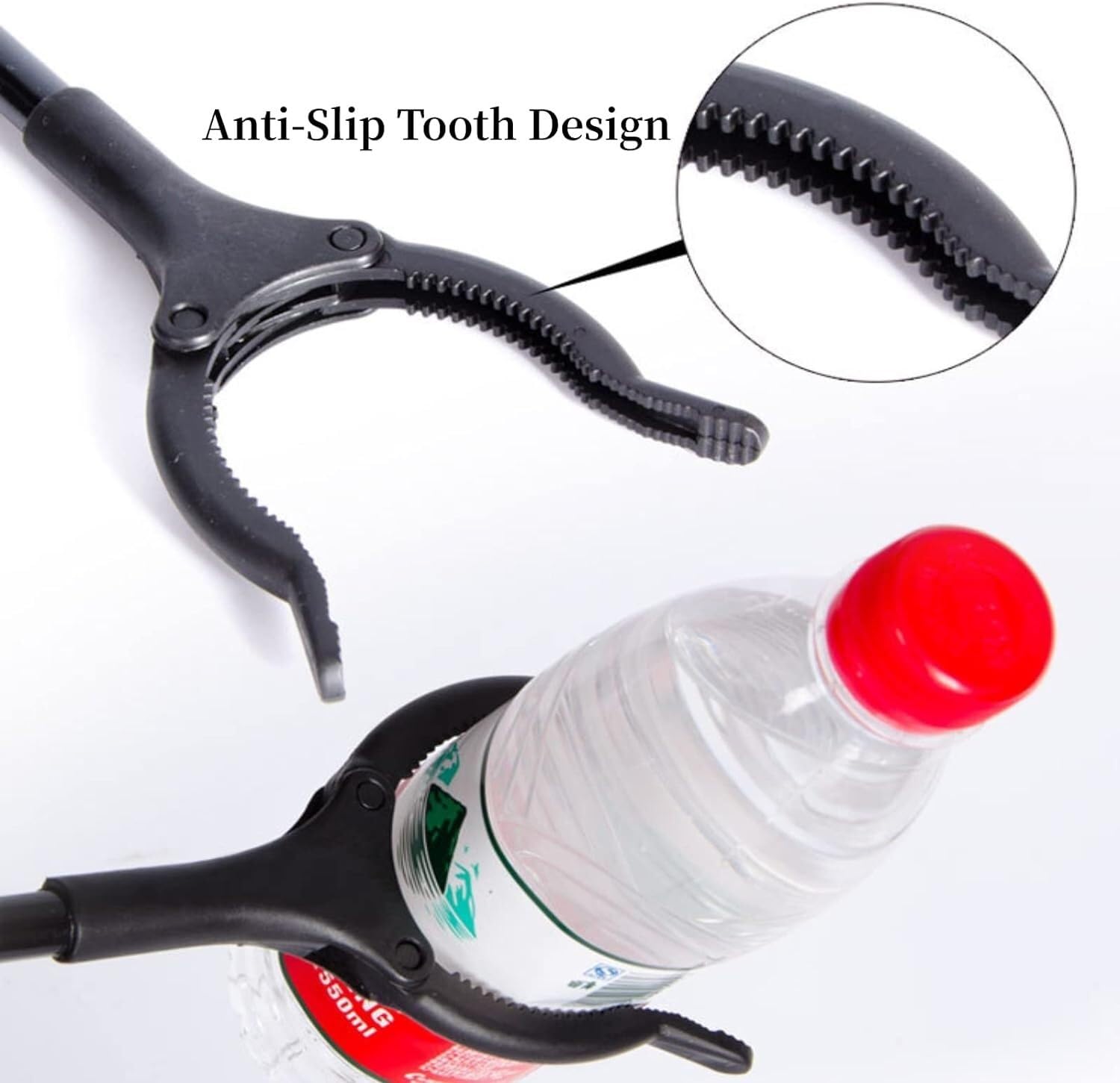 Pince Ramasse Objet, 83cm Pince Telescopique Objet En Aluminium Avec Tete Rotative 360 Et Embouts Magnetiques Bleu 97043363