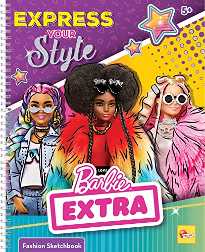 BARBIE: il vostro bambino si divertirà con il suo personaggio Barbie preferito con questo album da disegno! Può far emergere la sua creatività!