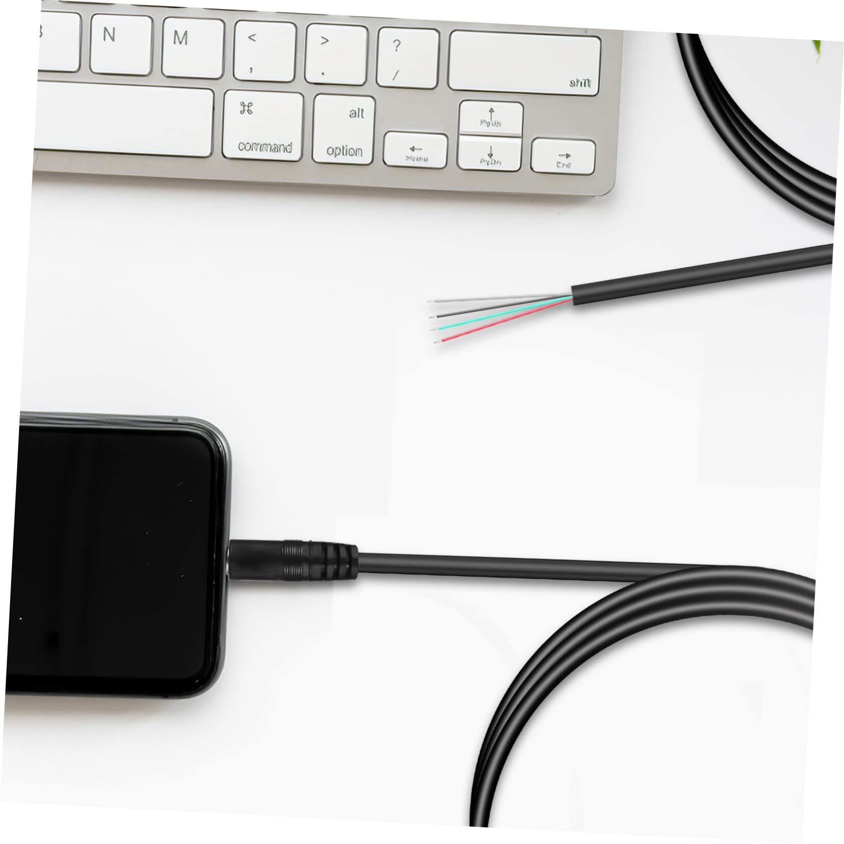 DOITOOL 3 Sätze Kabel Für Kopfhörer Männliche Kabel Lautsprecherkabel Audio-klinkenkabel Draht Mikrofonkabel Gitarrenkabel Audiokabel Verlängerungskabel Kabelaustausch Pvc 8 Stück * 3