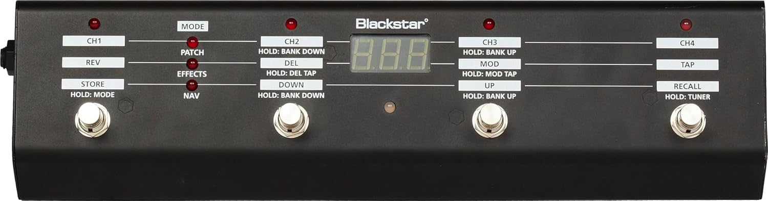 Blackstar IDFS10 Multi Function 3 Mode Foot Controller, FS-10 Footswitch