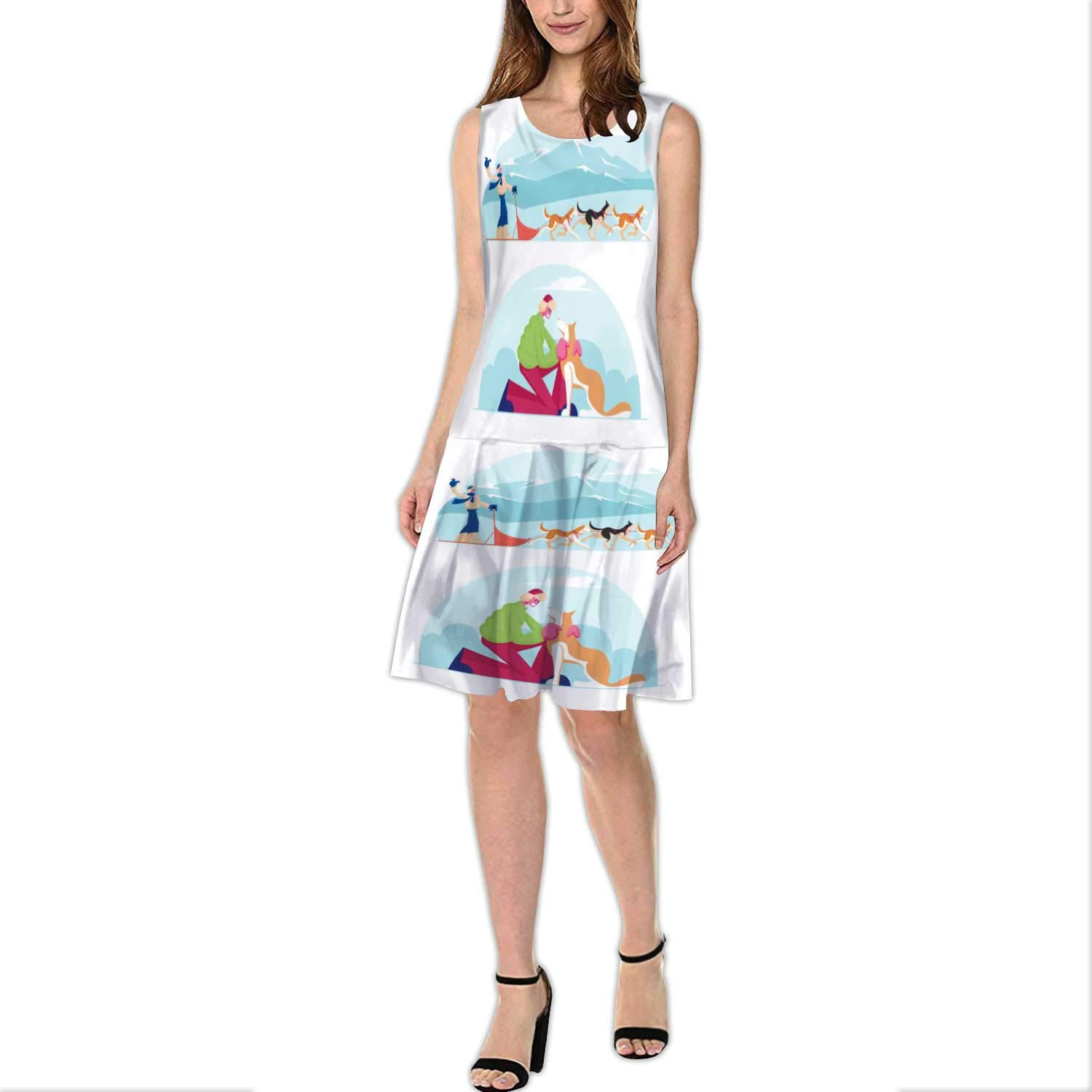 I'm an Angel cat - Illustration Russia,Woman Apparel Evening Dress Domestic Cat XS