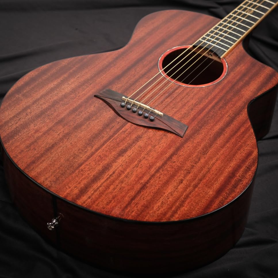 Image of F140C Auditorium Acoustic Guitar For Beginners, Spruce Top, Mahogany Back & Sides, Rosewood Fingerboard, Practice and Travel Friendly Guitar for Students & Proffessional,Natural Gloss Finish