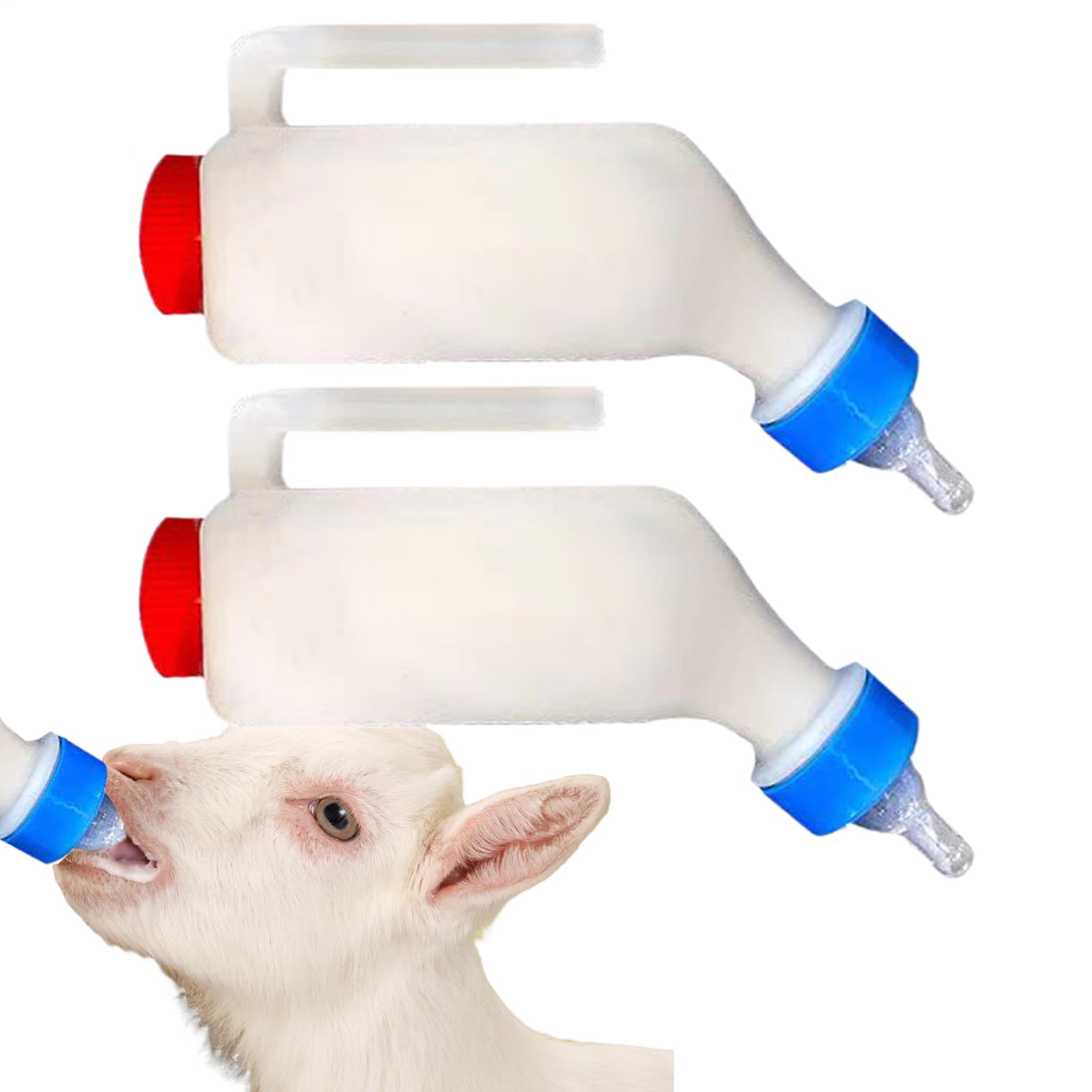 Goat Bottles, Lamb Feeding Bottles, Pet Feeding Accessories, Calf Food, Sheep Milk Dispenser, Puppy Feeding Kit, Animal Feed, Baby Bottle Tool, Milk, for Children's Goat