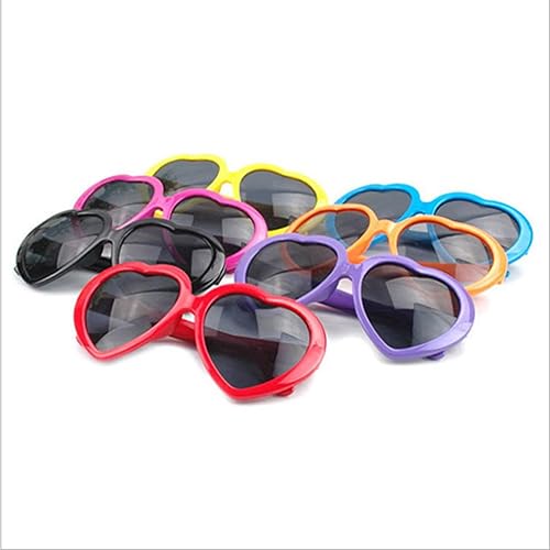 Miniatura 5 de Gafas de sol personalizadas en forma de corazón a granel personalizadas para boda, cumpleaños, Navidad, despedida de soltera regalos