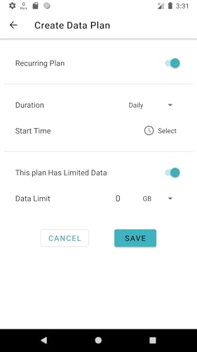 Data Usage Alert, Speed Indicator, Usage Monitor