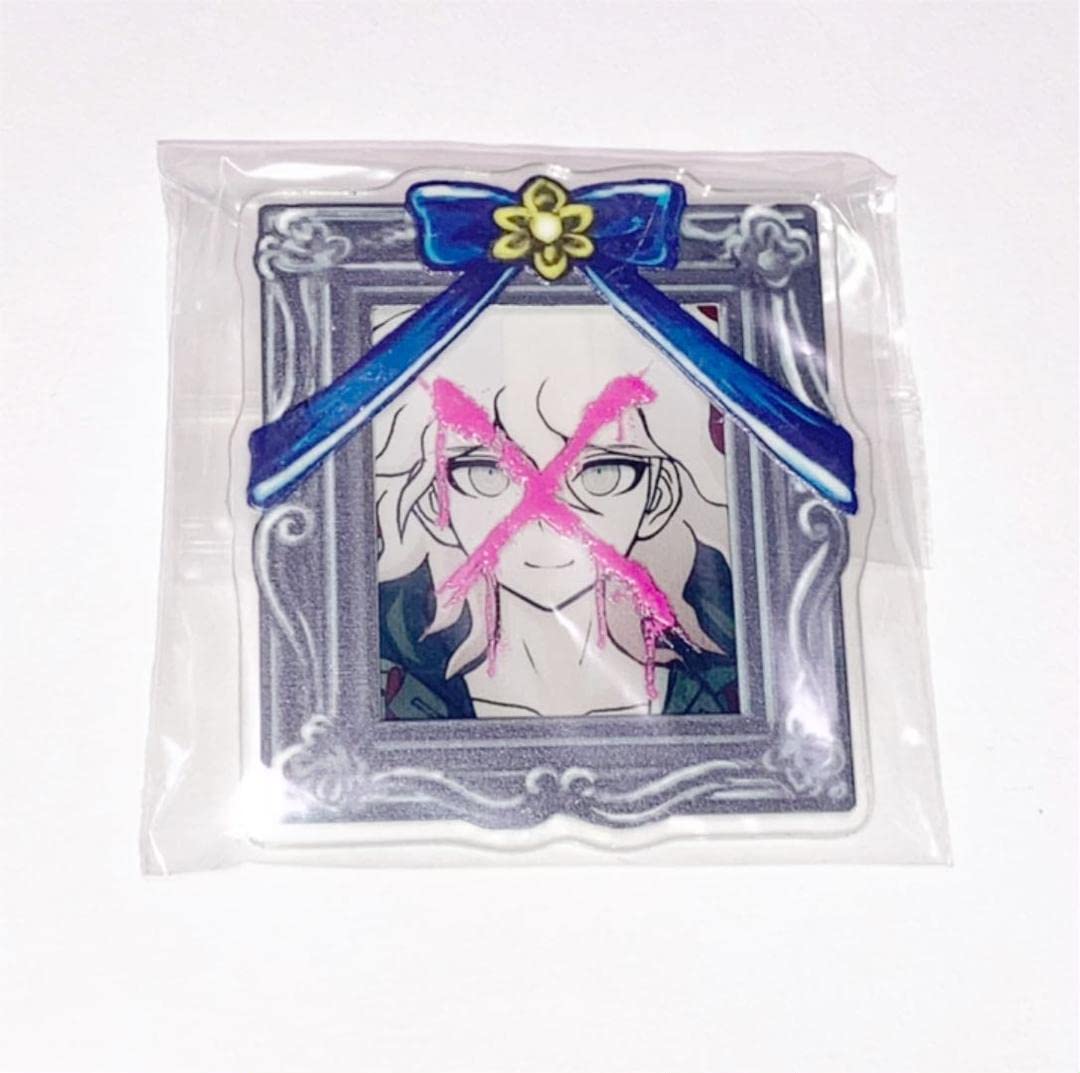 ダンガンロンパ エビテン 遺影 アクリル バッジ 初版 狛枝 凪斗 ダンガンロンパ エビテン 遺影 アクリル バッジ 狛枝 凪斗 2025年最新