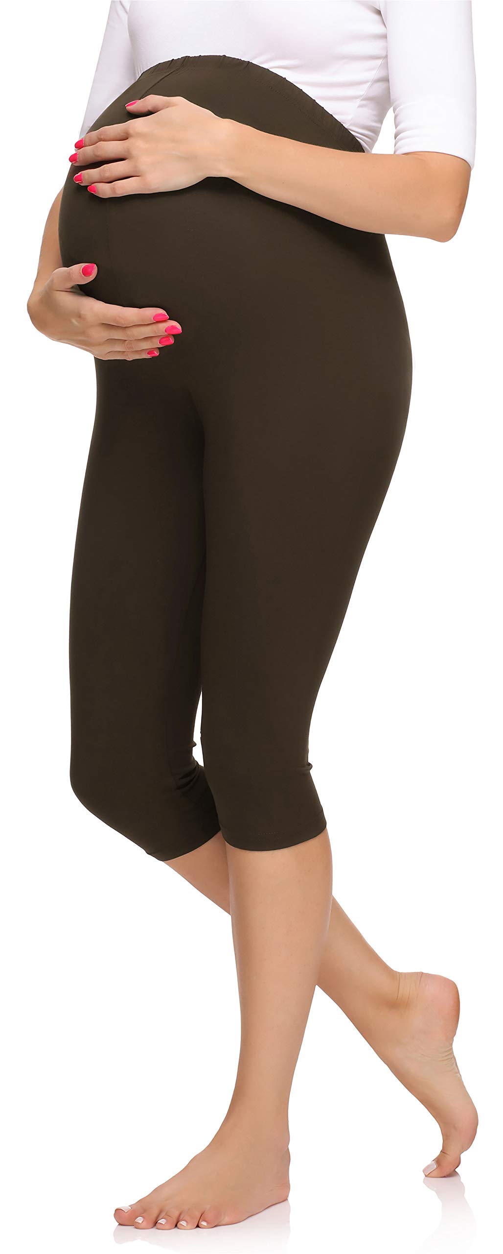 Merry Style Damen 3/4 Umstandsleggings aus Viskose MS10-298