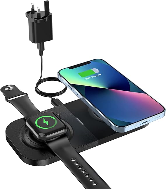 JoyGeek 2 in 1 Wireless Charging Pad, T15a Amazon.co.uk Electronics