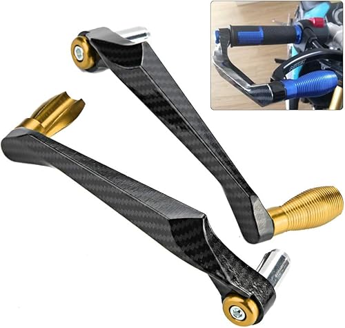 Miniatura 4 de KIMISS Manillar universal de aluminio CNC de 7/8 pulgadas, 0.866 in, palanca de embrague de freno para motocicleta, motocicleta, scooters, coches