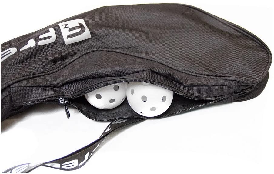 mb-m FREEZ Z-180 Floorball Stickbag Black / Reflective (103 cm)