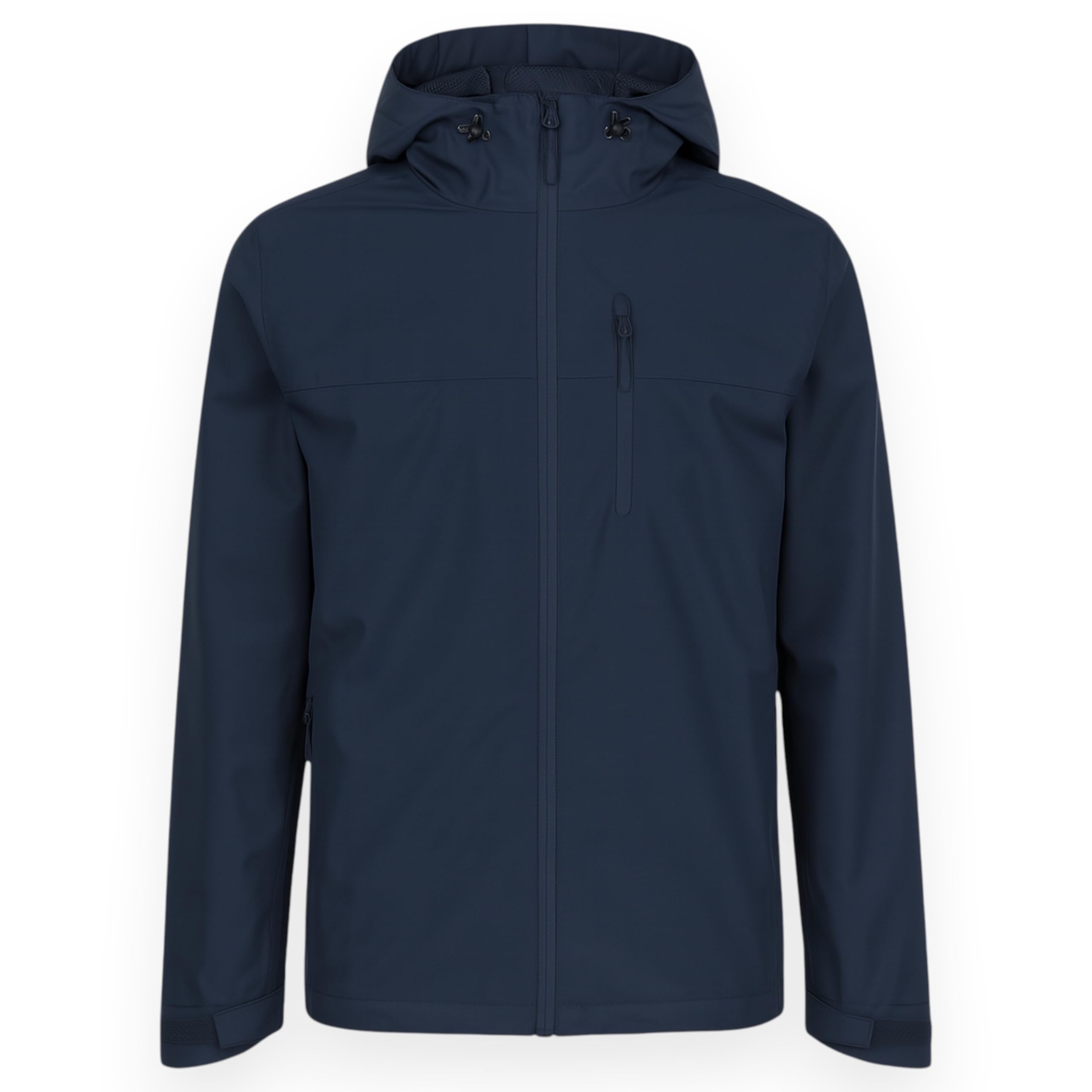 The ScotchMan Regenjacke Herren Wasserdicht Outdoor – Ultraleicht Packbare Winddichte Jacke mit Kapuze – Übergangsjacke für Wandern, Fahrrad & Alltag – Unisex