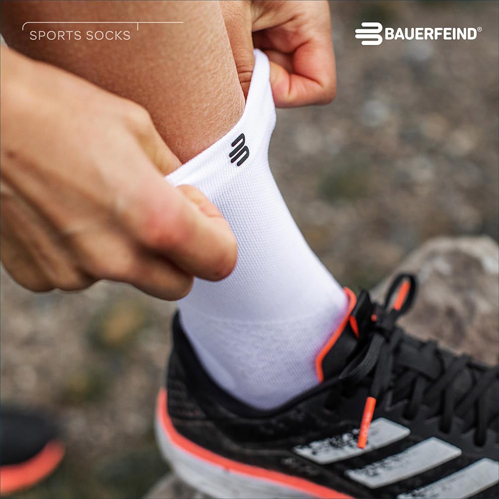 BAUERFEIND Run Ultralight Mid Cut Socks Calcetines de Running