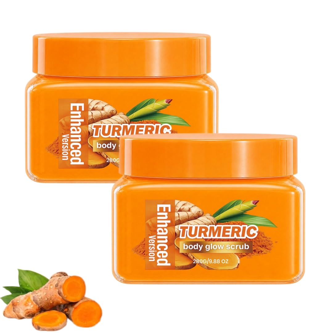 Scrub corpo esfoliante alla curcuma e vitamina C (2 pezzo)