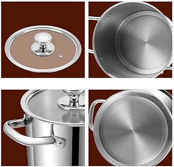 Amazon.co.jp: Guangyu パスタ鍋 揚げ鍋 20cm 4.5L IH対応 3層 Amazon.co.jp: Guangyu パスタ鍋 揚げ鍋 20cm 4.5L IH対応 3層