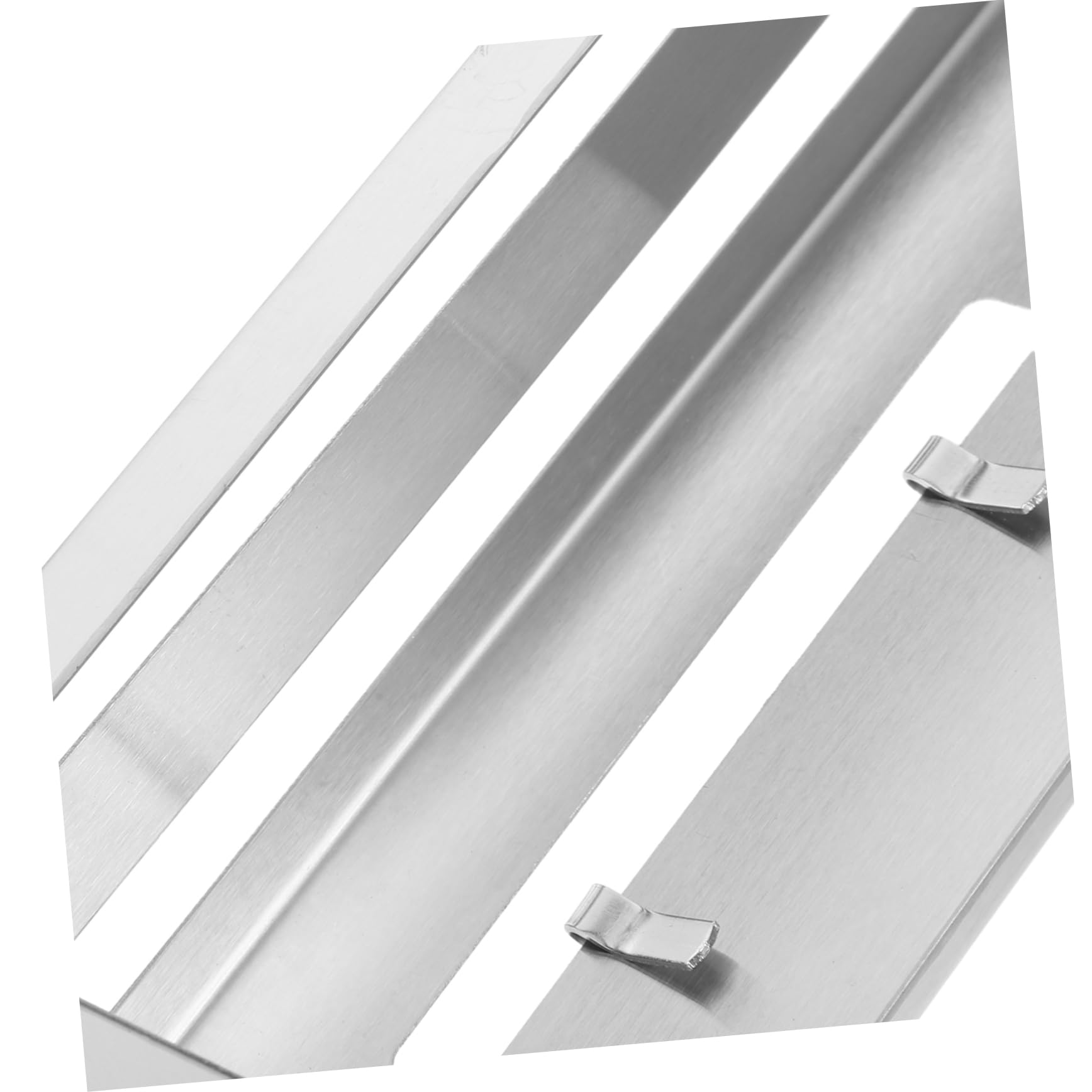 Mobestech Stainless Steel Wall Mounted Knife Storage Rack Silverware Organizer Easy Install
