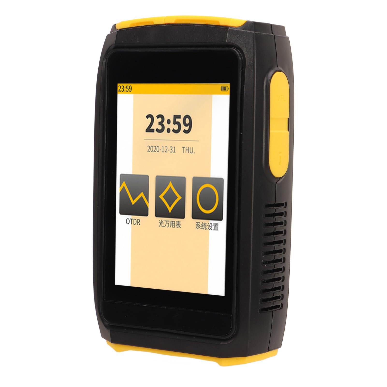 DAUZ OTDR Mulit Function Tester, 80KM Dustproof OTDR Optical Fiber Tester Sensitive Protective for Light Testing