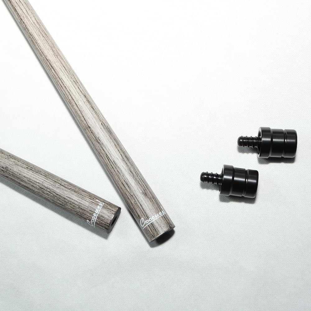 OKHEALING 100% Carbon Fiber Black Technology Shaft of Pool Cue Front Part for Billiard Play/Break/Snooker Cue Shaft with Foam- 737 mm,745mm,765mm (Radial Pin, 12.5 * 21.3 * 736.6)