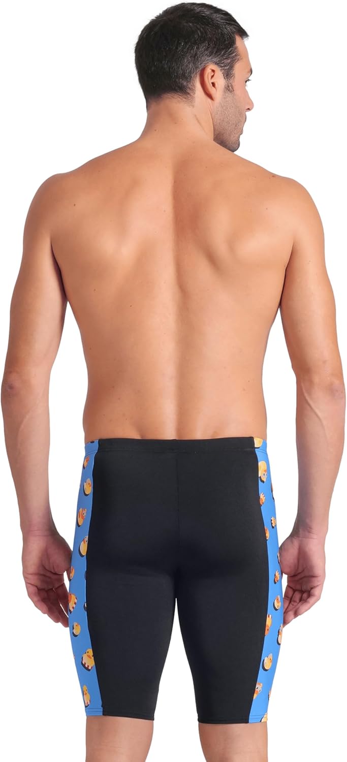 Arena Mens Arena Performance Men's Ducks Swim Jammer Athletic Swimwear Professional Training Suit - Image 2