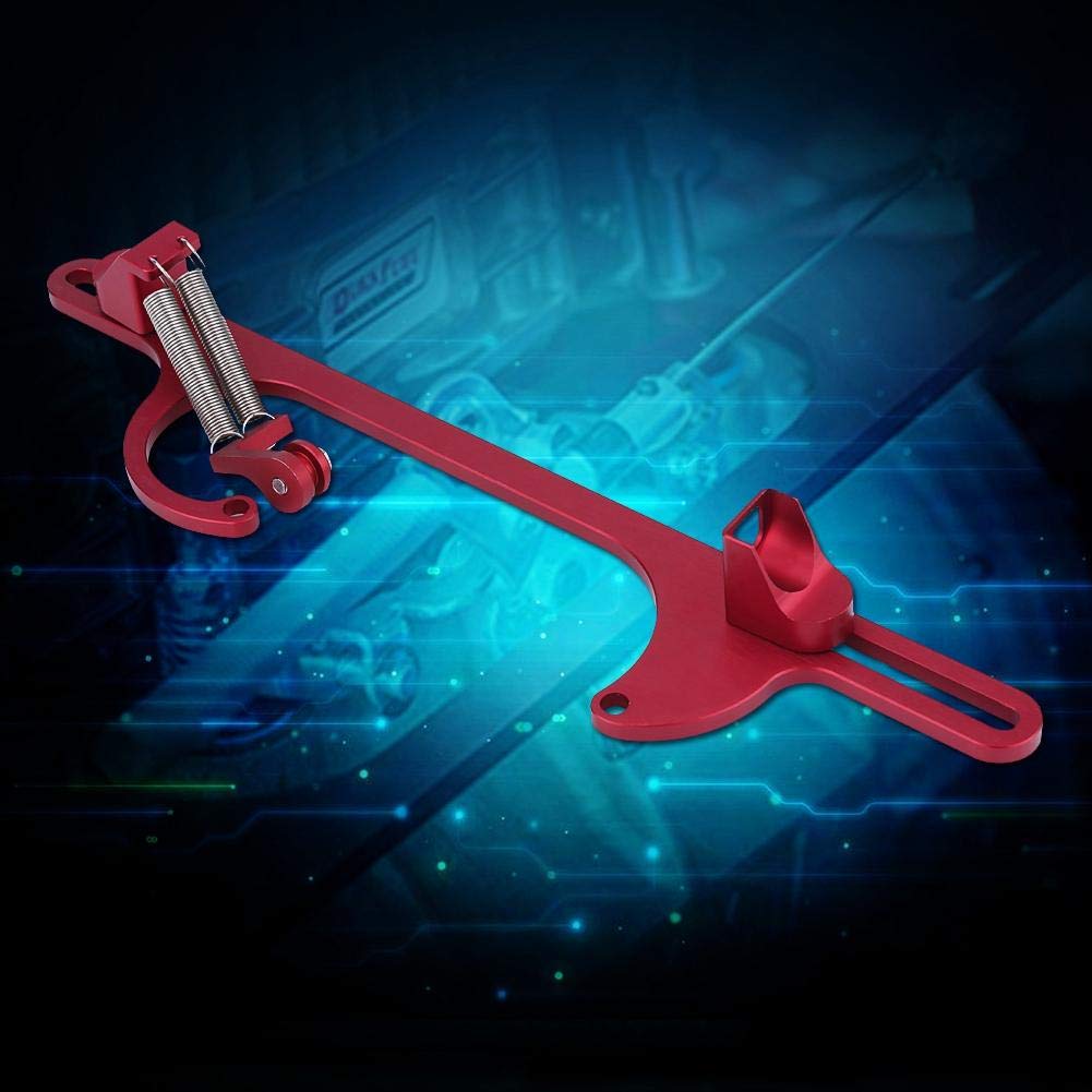 EVGATSAUTO Gaszughalterung Für Holley 4150/4160 Vergaser - Aluminium