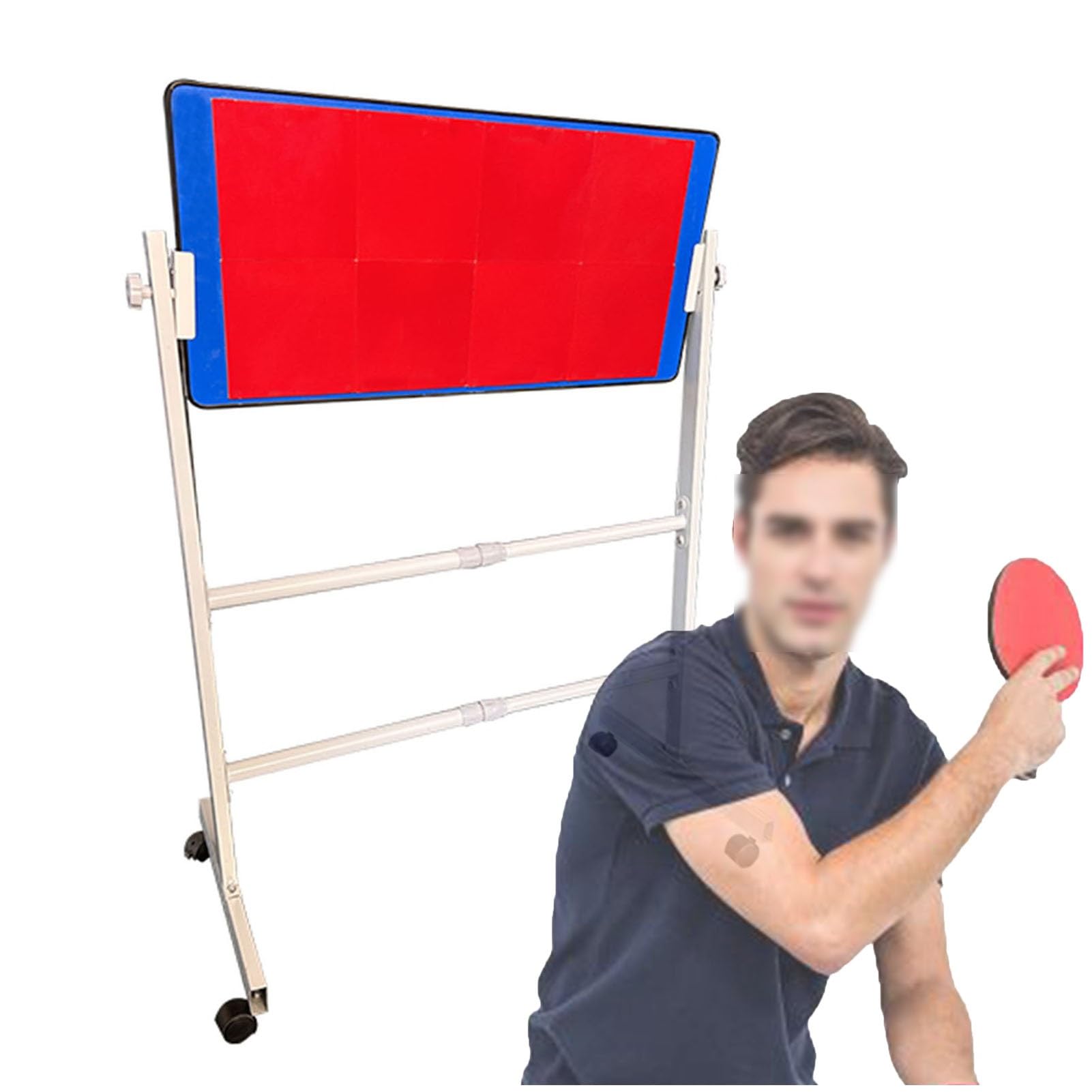 Table Tennis Rebound Board,Professional Table Tennis Return Board,Adjustable Angle,Indoor Training Equipment,Suitable for Home Gyms and Schools