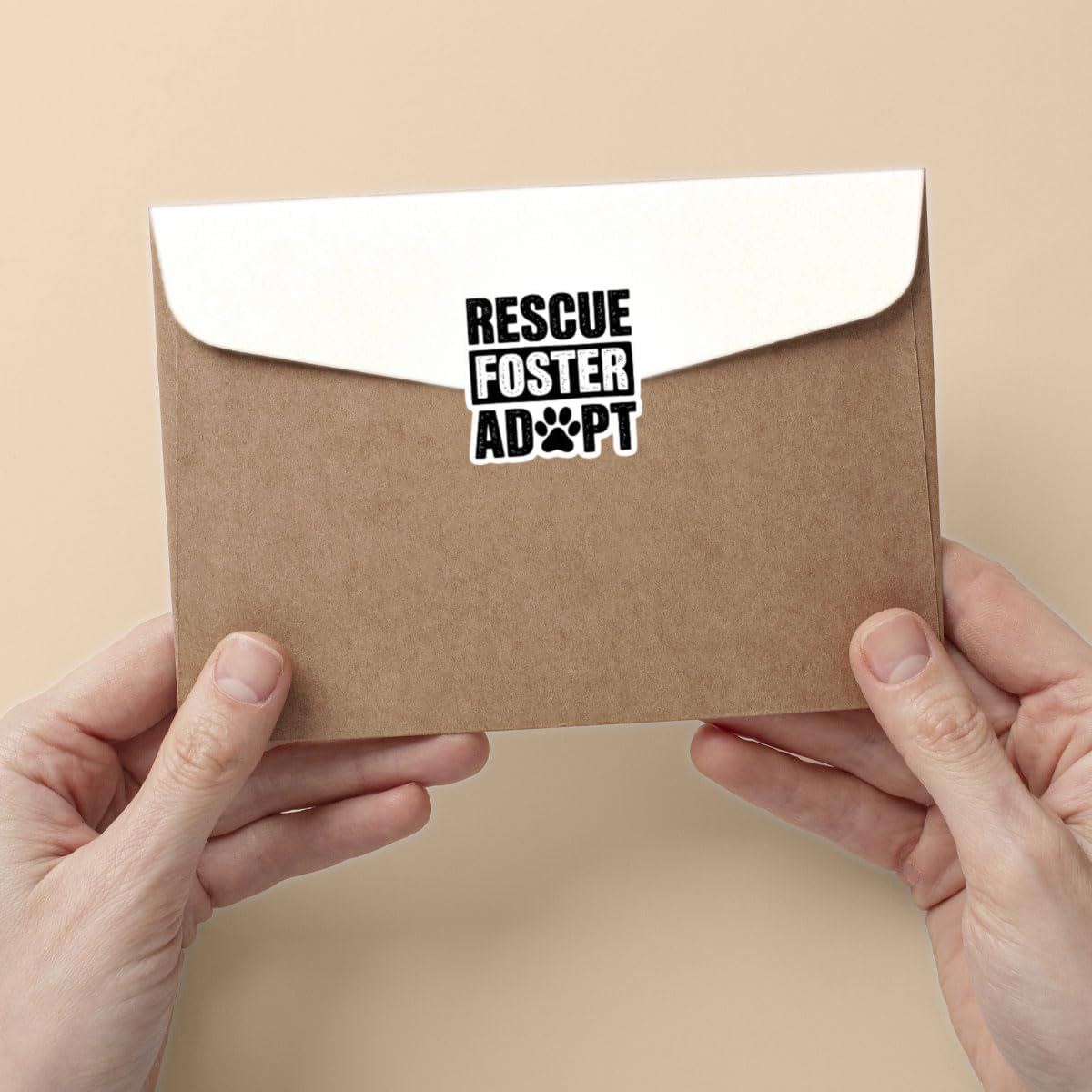 3 Pcs Rescue Foster Adopt Bold Font Dog Stickers, Animal Welfare Vinyl Decals for Laptop, Notebook, Journal, Car Bumper, Tablet, Gift for Rescue Volunteers, Shelter Supporters 3 Inches - Image 7