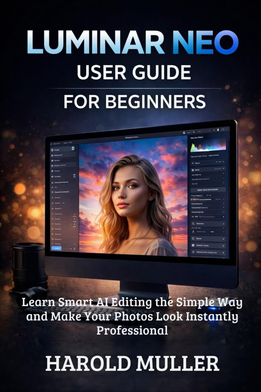 LUMINAR NEO USER GUIDE FOR BEGINNERS: Learn Smart AI Editing the Simple Way and Make Your Photos Look Instantly Professional