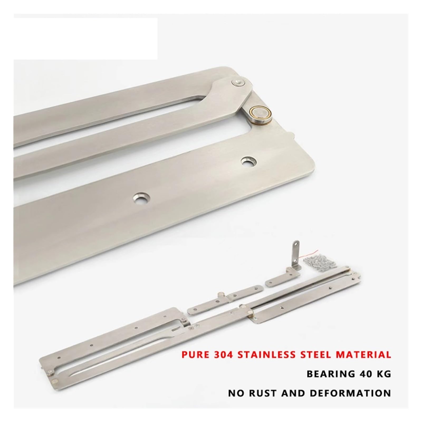 Herrajes Puertas Correderas, Accesorios de puerta plana plegable de 180 grados for armario, puerta del hogar, puerta de guardarropa, accesorios de conector de Hardware de puerta divisoria, Herrajes p