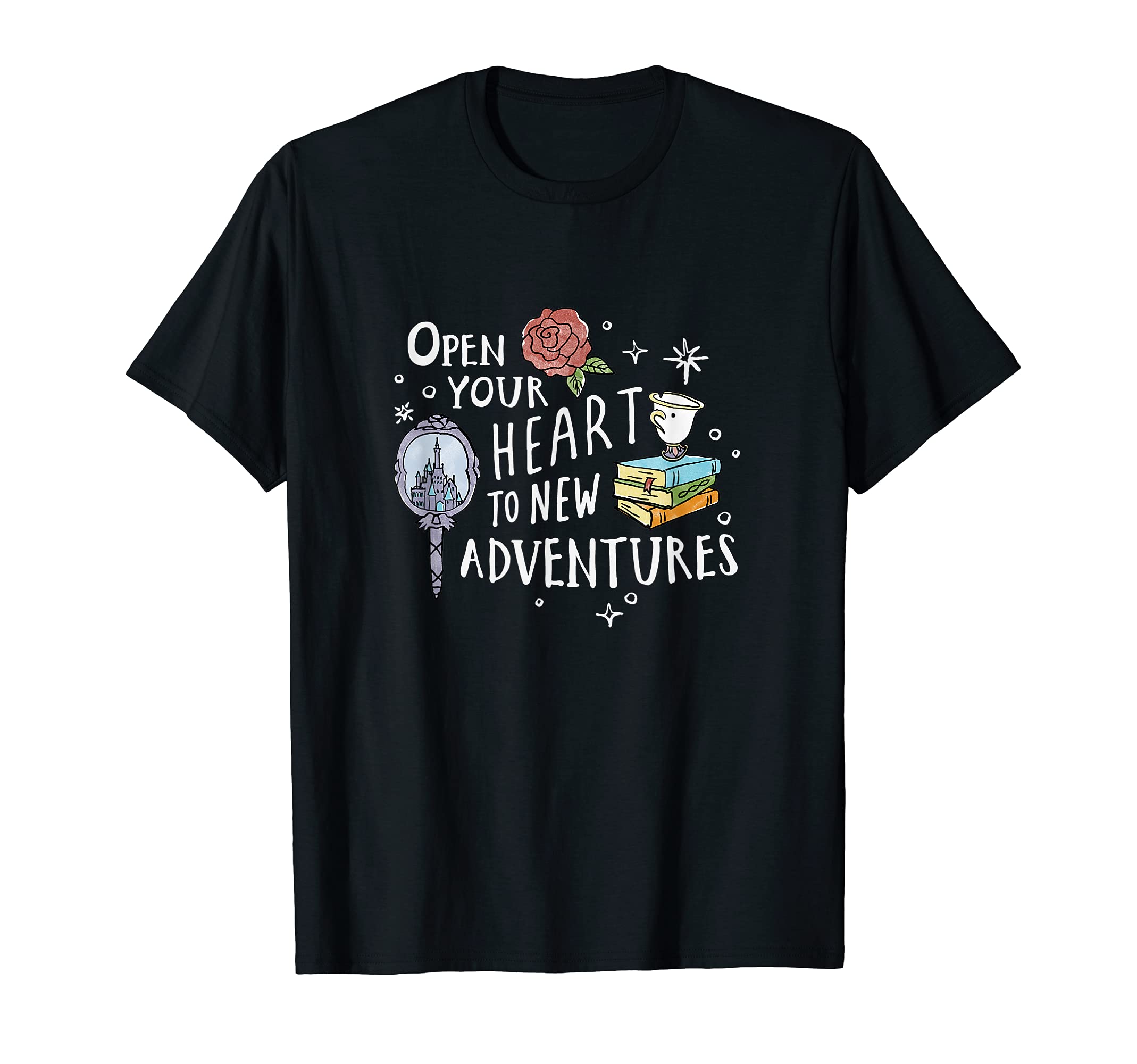 DisneyBeauty and the Beast Quote T-ShirtOEKO-TEX STANDARD 100