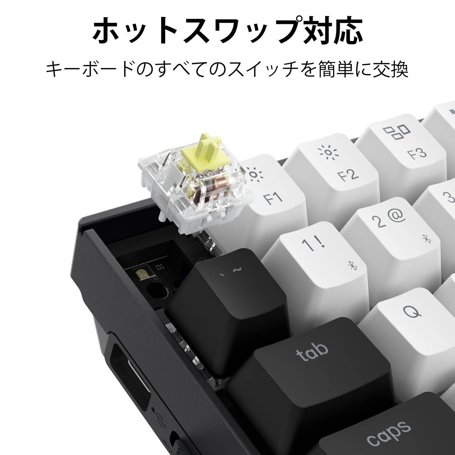 Amazon | 【国内正規品】Keychron K2 バージョン2 75%レイアウト 84