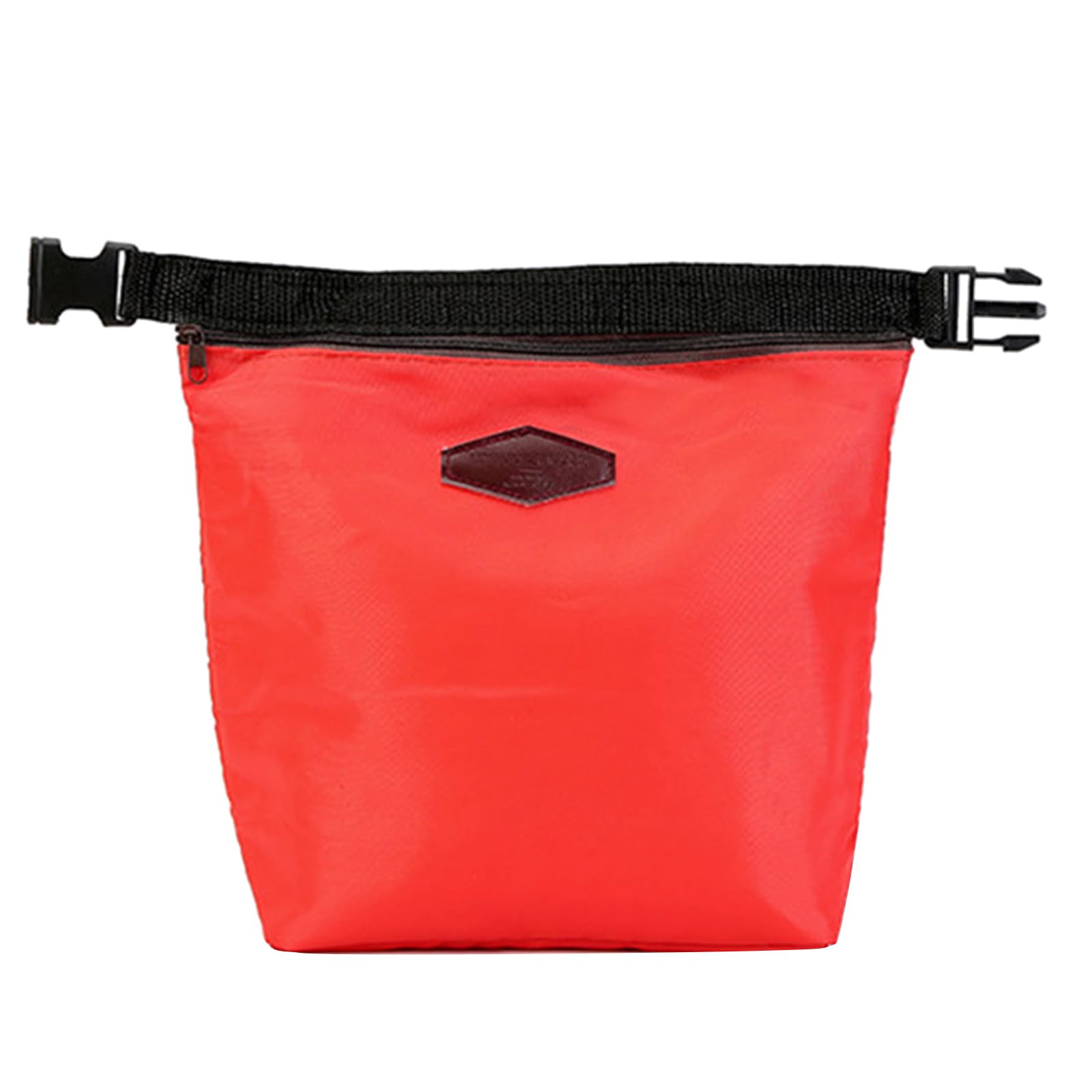 Compact Insulated Lunch Bag Nylon Small Cool Bag Portable Food Container Bag for Work School Outdoor Picnic