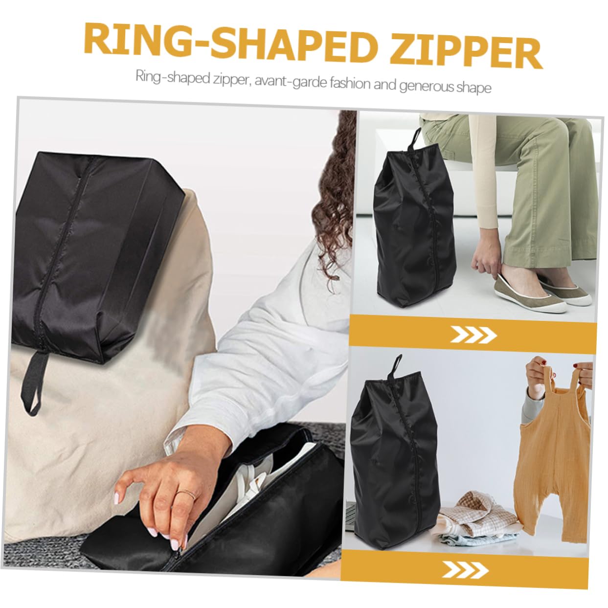 Holibanna 6pezzi Borse Porta Scarpe Impermeabili Organizer Da Viaggio Per Scarpe Sacchetti Pouch Per Uomini e Donne Design Pratico e Leggero