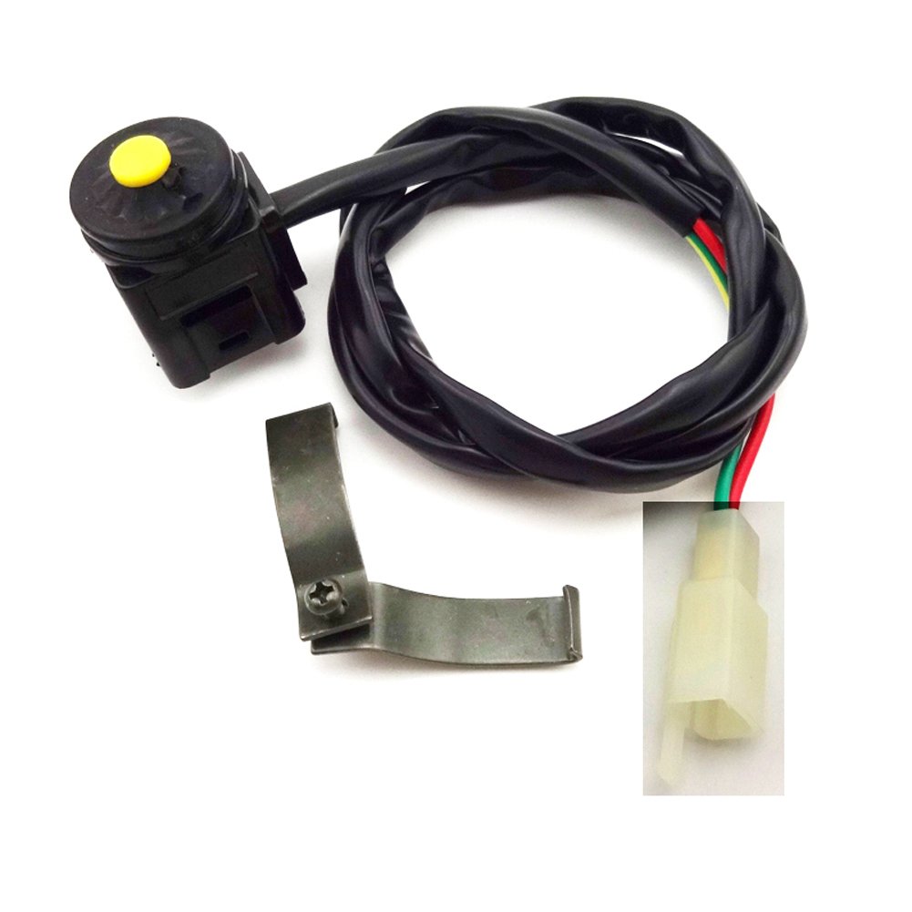 TC-Motor Electric Start Button Open Start Handle Switch for Chinese Pit Pro Trail Dirt Bike Motocross Motorcycle ATV Quad