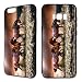 Produktbild Hülle Tiere für iPhone Apple Hardcase Tiger Wolf Löwe Pferde Papagei Pferd, Kompatibel mit Handy:Apple iPhone 6 / 6S, Hüllendesign:Design 4 | Hardcase Schwarz