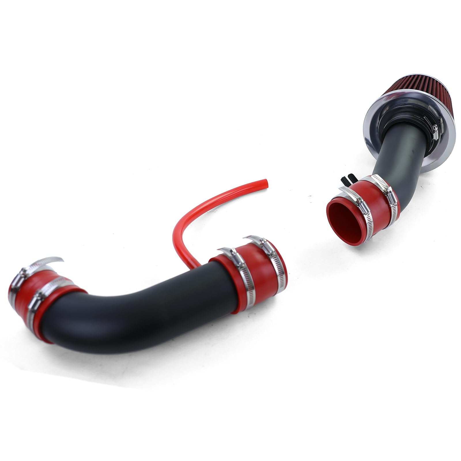 Air Intake Kit mit Sport Luftfilter Rot Schwarz für Mazda MX5 NB FL 98-05