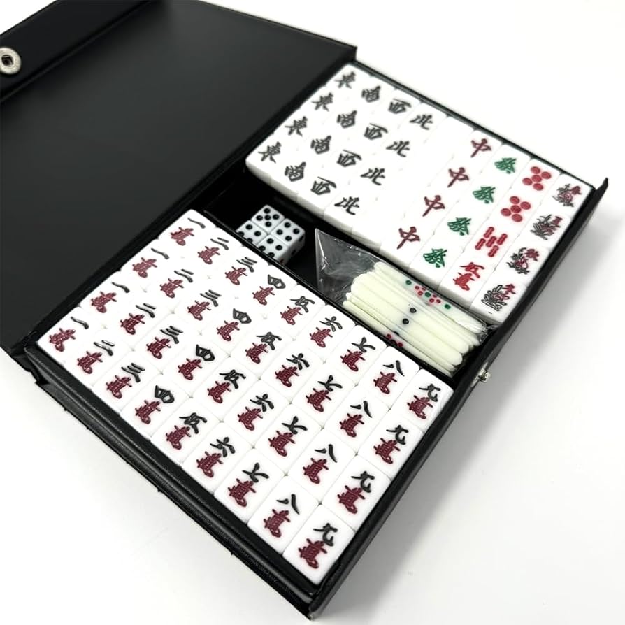 Amazon | 麻雀セット 龍王 専用ケース付き フルセット テーブル