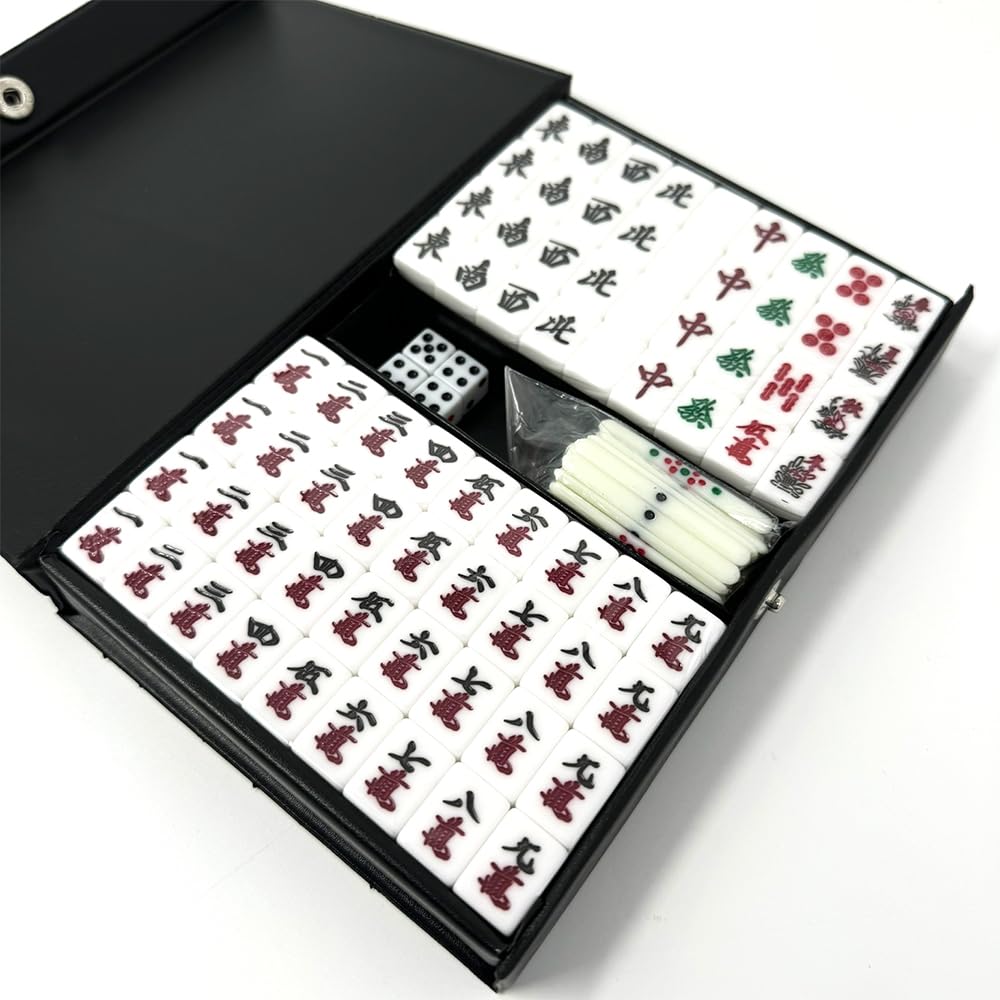 Amazon | 麻雀セット 龍王 専用ケース付き フルセット テーブル